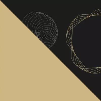 ベージュ 幾何学 シンプルパターン